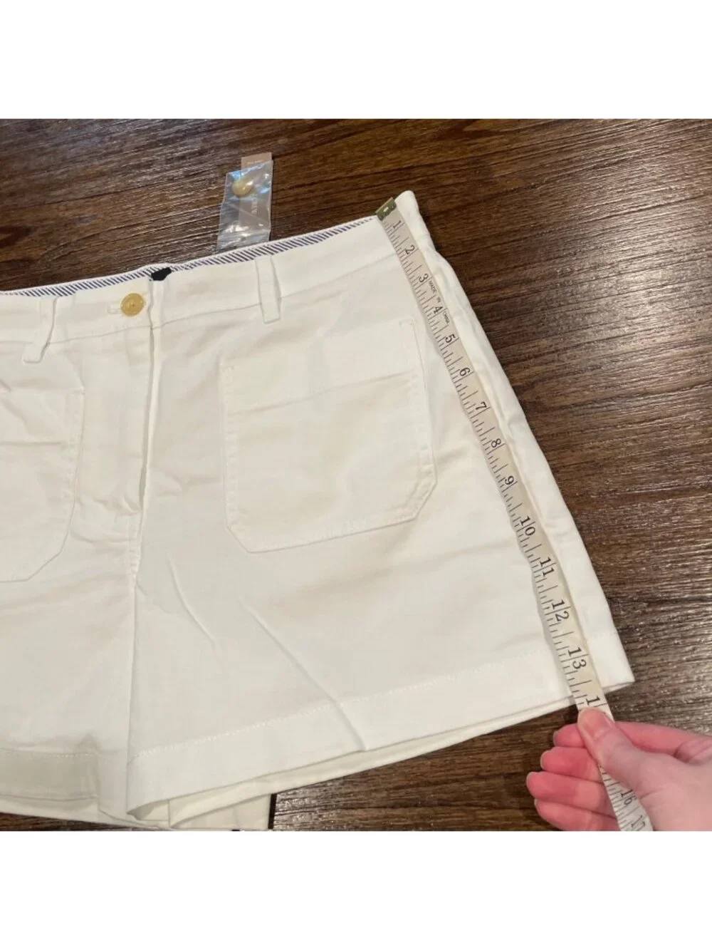 NWT J.Crew Patch Pocket Chino Short 4